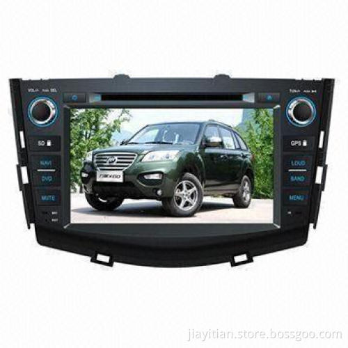 8-inch In-dash Car DVD Players, OE Fit for Lifan X60, Support BT, TV, GPS Functions, iPod